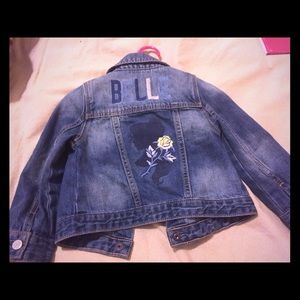 Gap 3T Blue Jean jacket "Belle Disney"